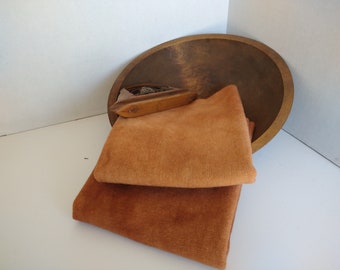 Tela de lana teñida a mano Gingerbread Light - Ideal para alfombras de gancho, trenzado, apliques de lana, acolchado, costura y alfombras pequeñas.