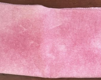 Blush Fat Quarter Hand Dyed Wool - Rug Hooking, Wool Applique, Quilting
