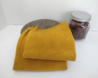 Butterscotch Dark Hand Dyed Wool - Rug Hooking, Rug Braiding, Wool Applique, Quilting, Sewing