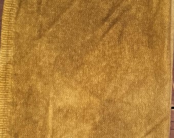 Burnt Gold Hand Dyed Wool Fat Quarter - Rug Hooking, Rug Braiding, Wool Appliqué, Penny Rug, Quilting, Sewing