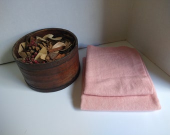 Quartz Pink Fat Quarter Hand Dyed Wool - Rug Hooking, Wool Applique, Quilting, Needle Felting