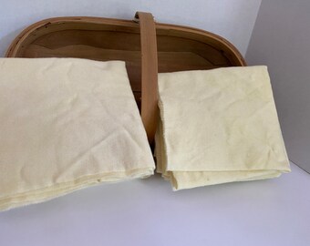 Lemon Curd Hand Dyed Wool - Rug Hooking, Wool Applique, Quilting, Sewing