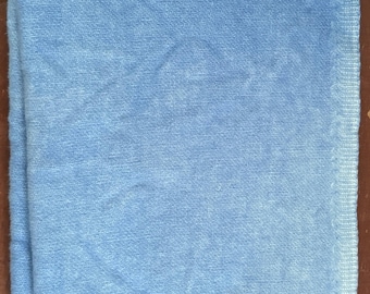 Blizzard Blue -  Fat Quarter Hand Dyed Wool - Rug Hooking, Wool Applique, Quilting
