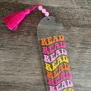 Acrylic Bookmark