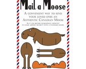 Set of 3 Mail a Moose Postcards (Canadian Moose)