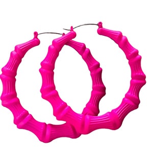 Bamboo Cerchio Nuovo Barbie Pincatch Leggero Orecchini - Foto 5