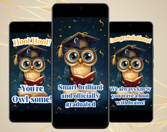 Congratulations on Your Graduation eCard Animated Congrats Video for Mobile Class of 2025 Commencement Achievement Graduation Greeting