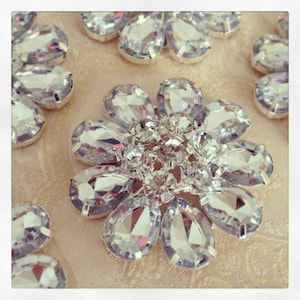 Rhinestone Brooch Pin Rhinestone Crystal Brooch Rhinestone Brooch Wedding Brooch Large Brooch