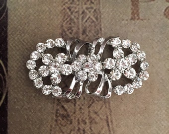 Rhinestone buckle, rhinestone buckle, bridal sash buckle