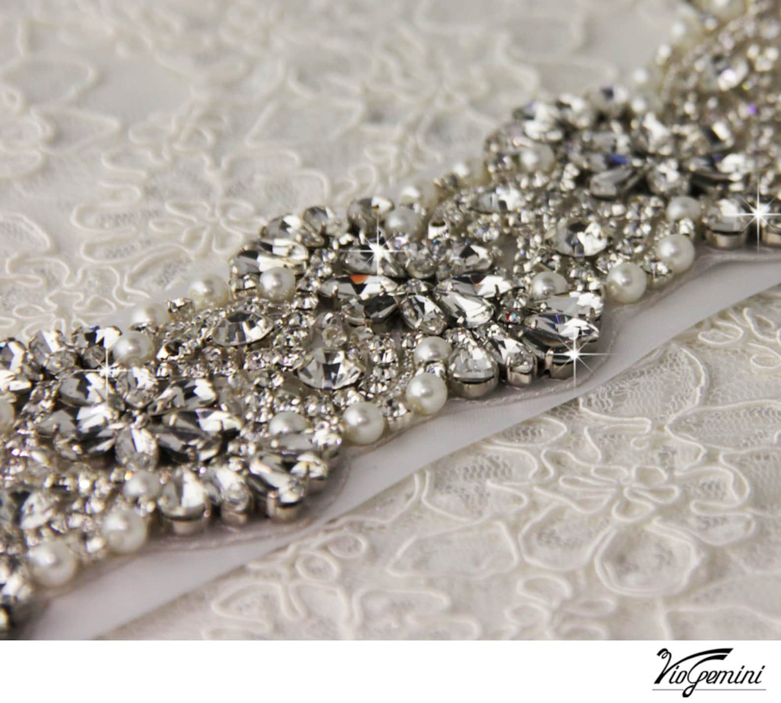 Swarovsky Crystal Applique Rhinestone Applique Wedding Etsy