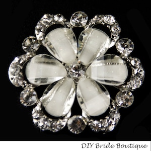 Large Wedding Brooch Rhinestone Brooch Bridal Brooch Crystal Brooch Bridal Bouquet Brooch Supplies Statement Broach