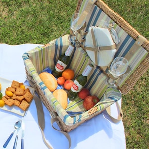 Summer Solstice Picnic Basket