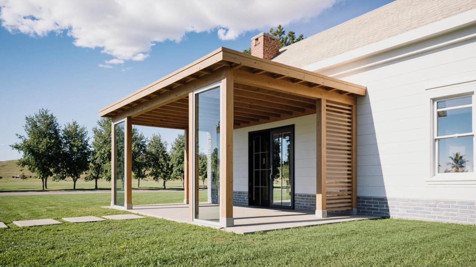 DIY Porch Building Guide | Veranda Floor Plan PDF | Outdoor Home ...