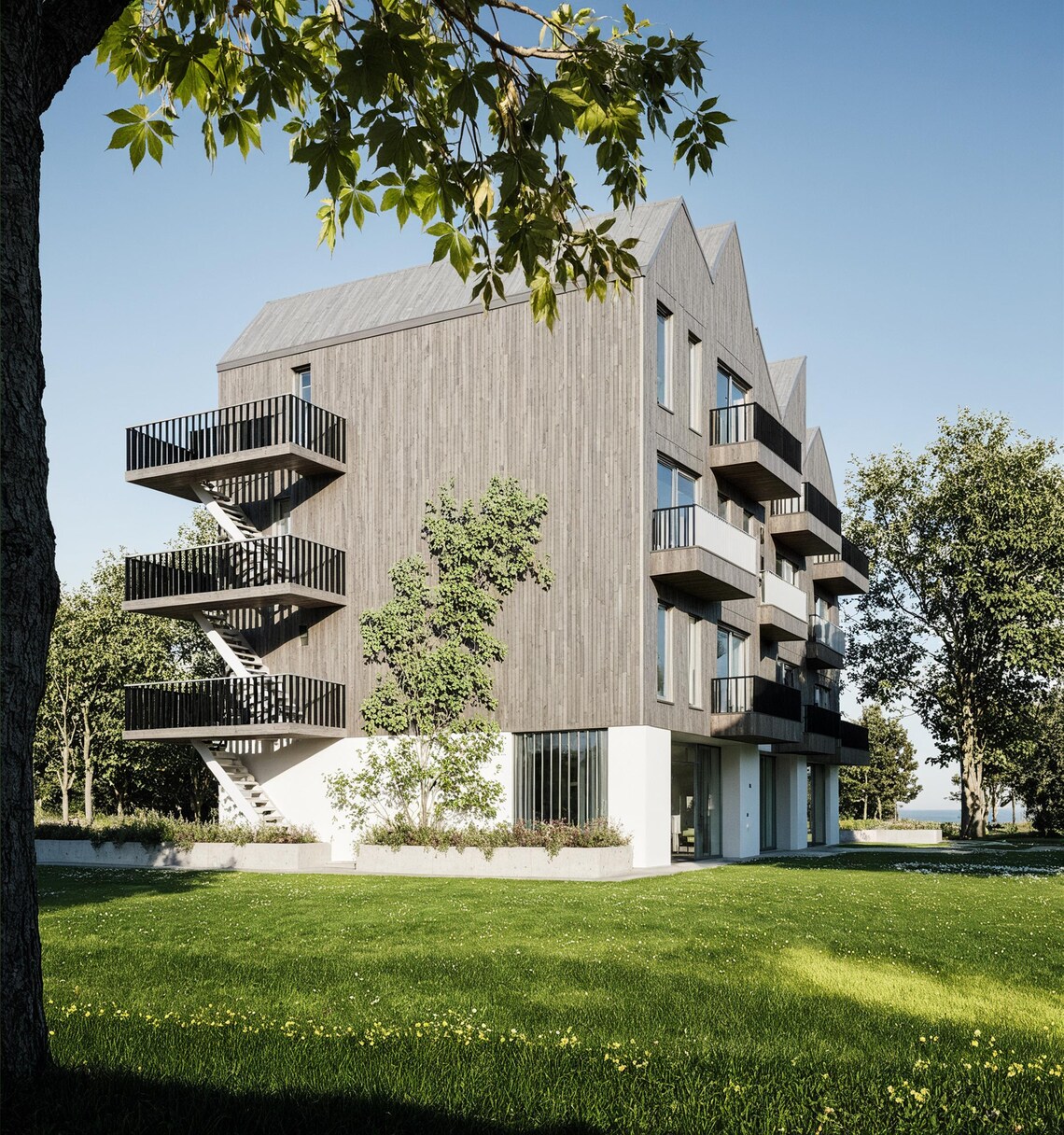Photo inspiration: Fresh Look at 9 Luxury Apartment Building Plans