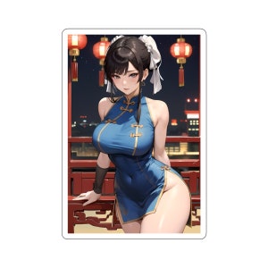 Chun Li Neujahr Mond Aufkleber