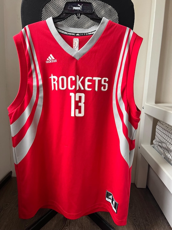 Camiseta de baloncesto Adidas de los Houston Rockets #13 Harden
