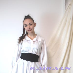 White Formal Shirt,Cotton Shirt,Plus Size,White Tunic,Casual Shirt,White Long Blouse,Casual Tunic,Long Sleeve Shirt,Buttoned Shirt,
