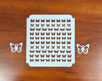 Streuschablone SCHMETTERLING Motiv. + GESCHENK. Digitale STL-Datei für den 3D-Druck, Cookie Maker Download