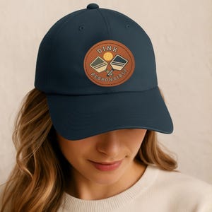 Pickleballer Merch Sports Pun Hat Dink Squad Gear