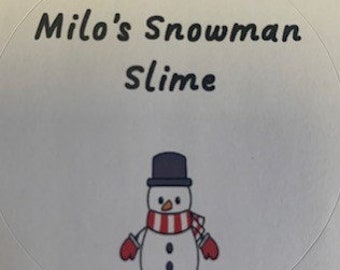 Milo's Snowman Slime