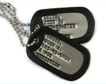 Order dog tags online military hot sale