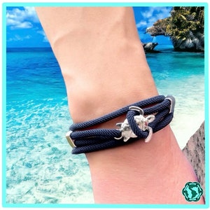 Schildpadkoordarmbanden ~ Winst gedoneerd om gewonde zeeschildpadden te redden en spooknetten uit onze zeeën en oceanen te verwijderen ~ Ideaal unisex cadeau