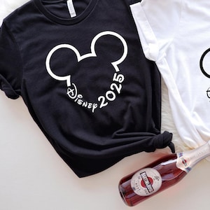 Custom Disney Family Vacation 2025 Shirts, Personalized Disney Family Trip Shirts, Disney Family Matching Shirts, 2025 Disney Squad Shirts
