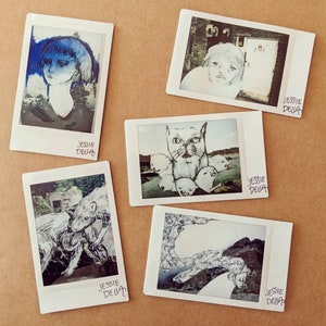 Mini Instax art print