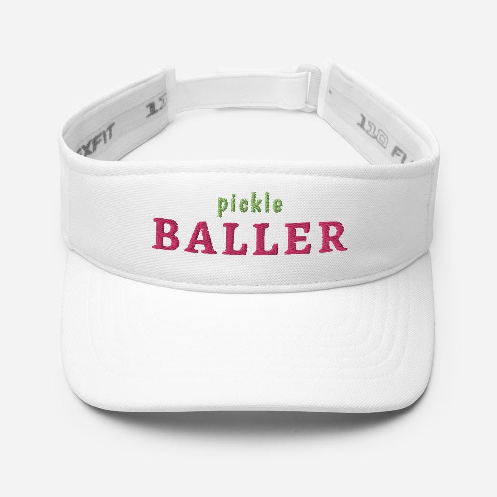 Embroidered Pickleball Visor:  display picture 3