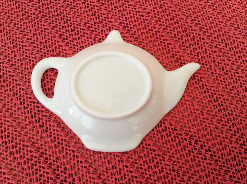 Ceramic Teabag Holder Chef Holding Bottle of Wine 4.5 image 3