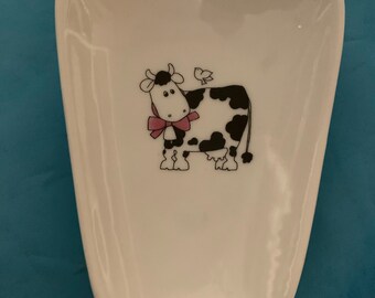 Ceramic Cow spoon rest, Byrne Lynch