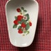 Ceramic Spoon Rest with Strawberries  5' Long And 3 1/2' Wide at Top of Spoon 