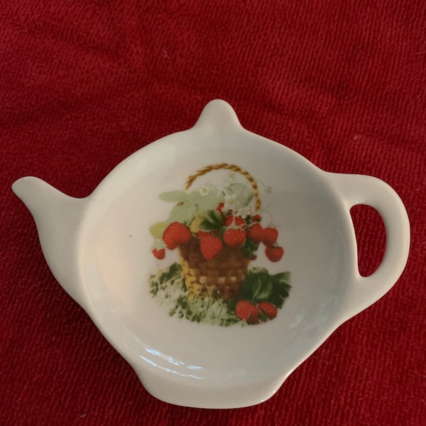 Ceramic Strawberry Basket Etsy