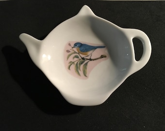 Ceramic Teabag holder 4.5 inches