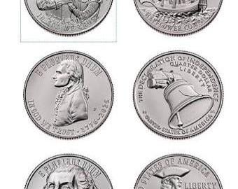 2026  3 Semiquincentennial Quarters + 1  1976 Bicentennial Quarter
