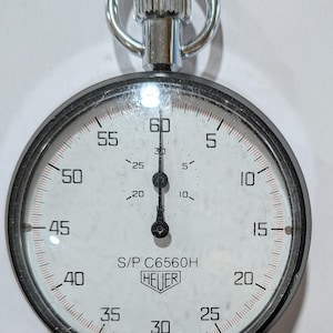 Heuer Stop Watch - Etsy