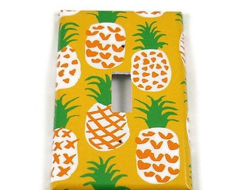 Kitchen Switchplate Wall Decor Light Switch Plate Cover in Pineapple  (110S)