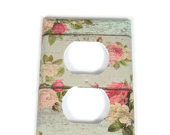 Switch Plate Outlet  Switchplate in Country Girl  (101O)