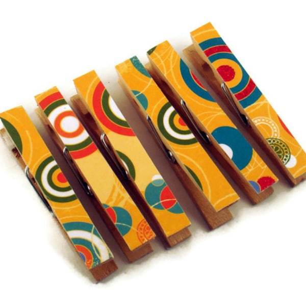 Decorative Clothespins Etsy