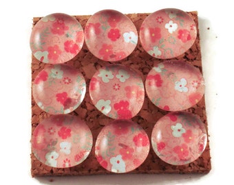 Decorative Glass Push Pins  Thumb Tacks Cork Board Pins in Ashley  (P105)