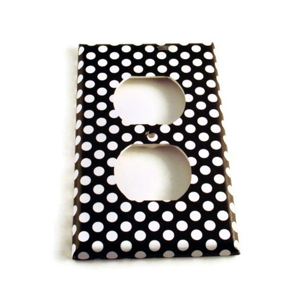 Light Switch Cover Outlet Wall Decor Switchplate Switch Plate in  Polka Dots Rock (207O)