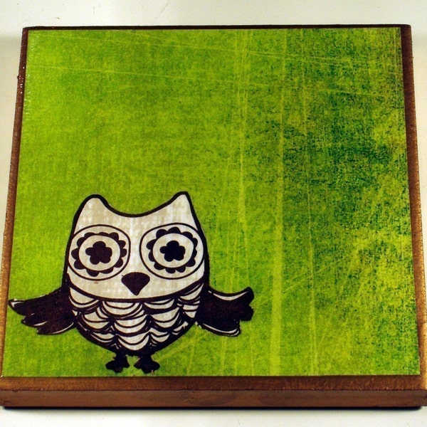 Coaster - Owl Pals II