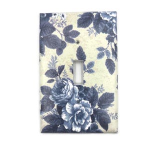 Switch Plate Wall Décor in Vintage Blue  (293 mid)