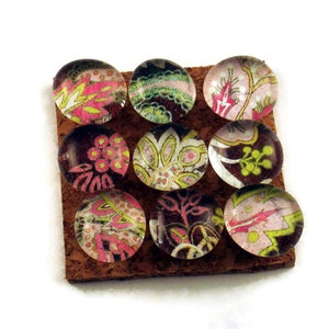 Glass Push Pins  Thumb Tacks Cork Board Pins    Sultry  (P05)