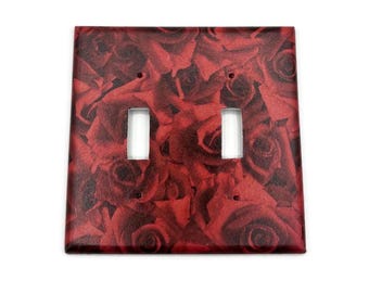 Roses are Red Light Switch Cover: Decorative Wall Plate