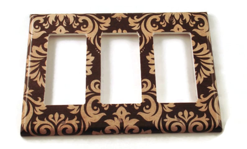 tan light switch covers