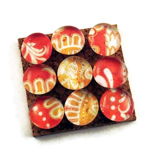 Decorative Push Pins Cork Board Pins Thumb Tacks in Mandarin  (PP58)