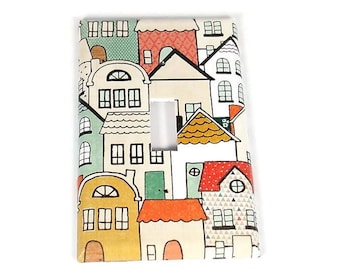 Single Switch Plate Light Switch Cover in Neighborhood (266S)