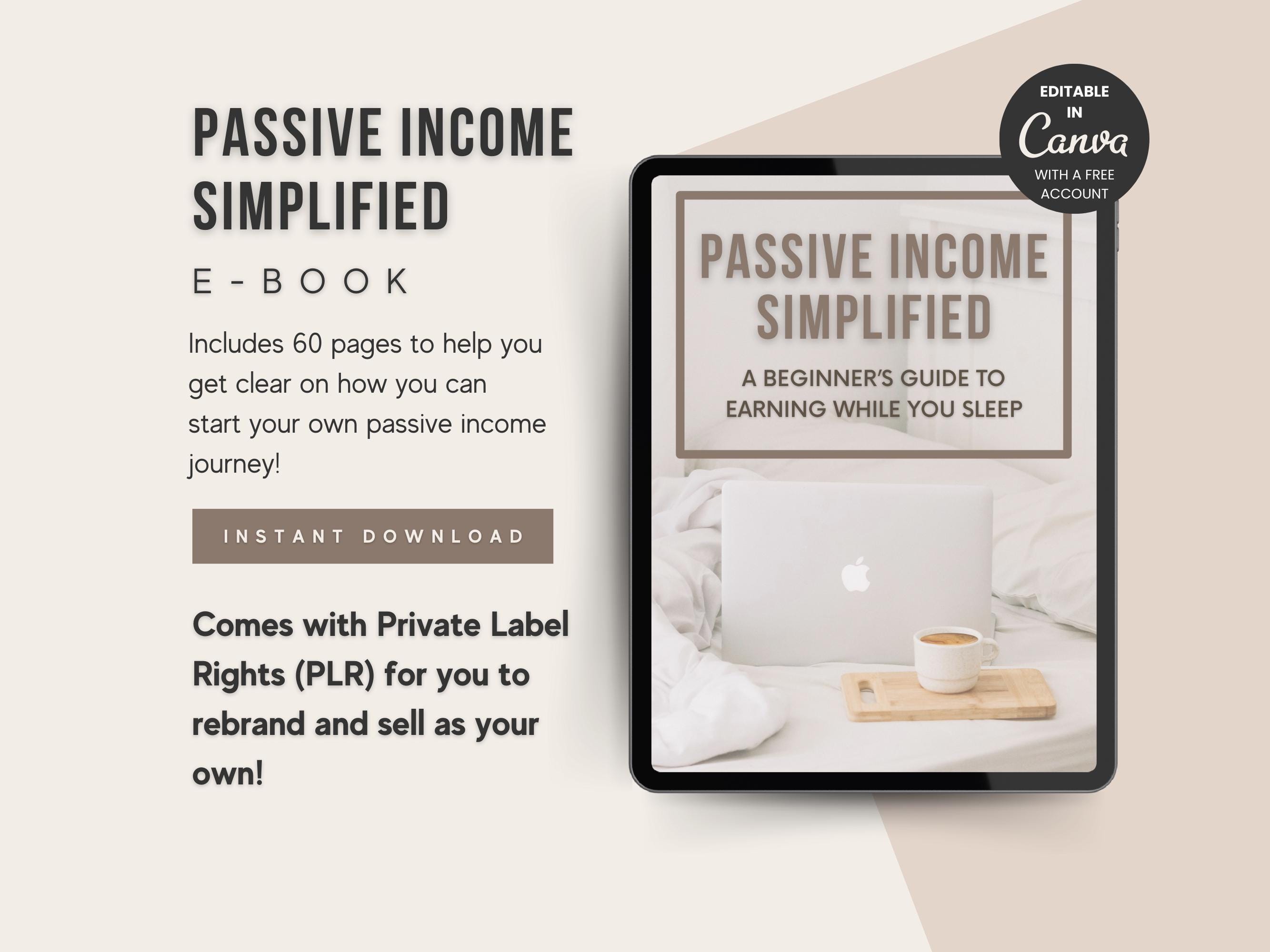 Passive Income for Beginners | How to Make Money Online | How to Earn Passive Income | Done For You Digital Product | Done For You Ebook