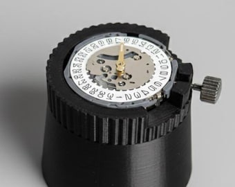 Uchwyt mechanizmu Seiko VK63 – precyzyjne narzędzie zegarmistrzowskie do montażu i modyfikacji chronografów Meca-Quartz